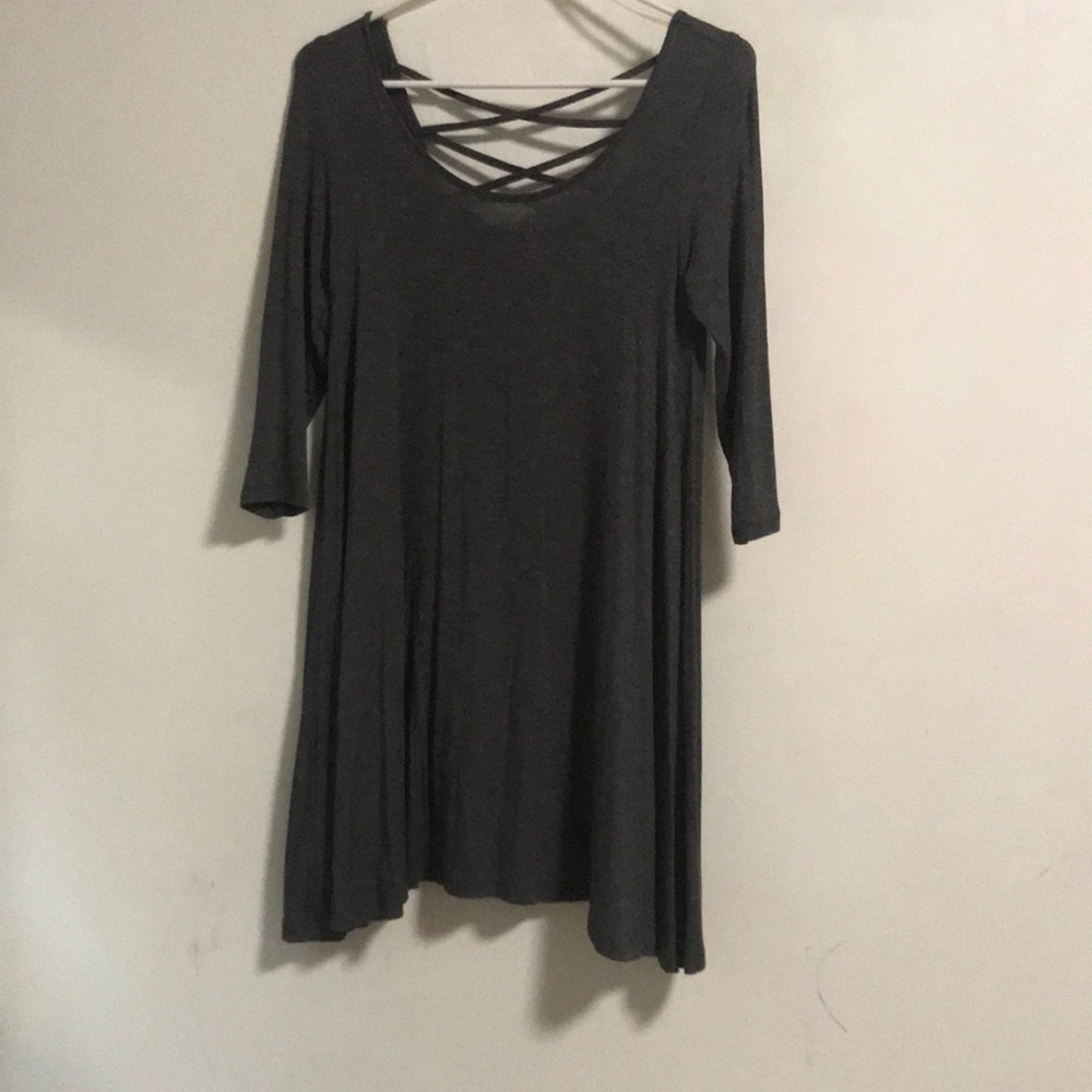 Gray dress